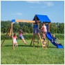 Medinė žaidimų aikštelė vaikams | Aurora | Backyard Discovery B2001060